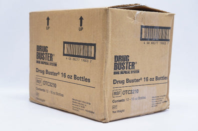Medline OTC3210 Drug Buster 16oz. Bottles - Box of 12